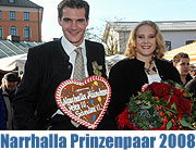 Fasching 2009 : Das Münchner Narrhalla Prinzenpaar 2009 - Peter III. und Sandra II. wurden vorgestellt (Foto: Ingrid Grossmann)
